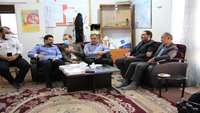 بازدید شهردار و اعضای شورای اسلامی شهر گرمسار از اورژانس ۱۱۵ شهرستان گرمسار